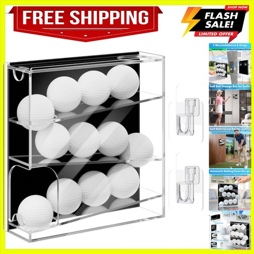 Golf ball display case - case,