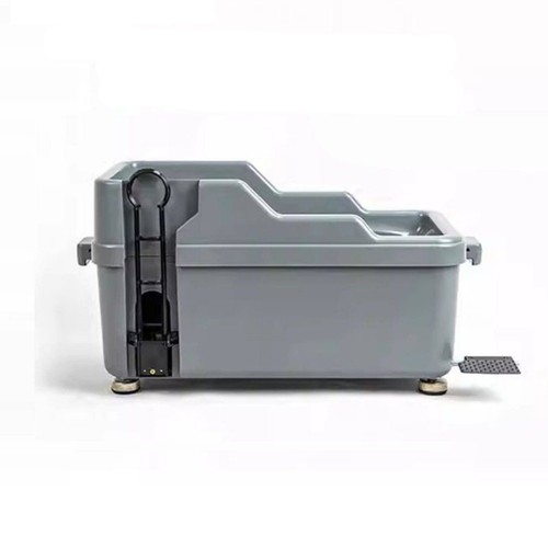 Golf ball dispenser with foot - ball,