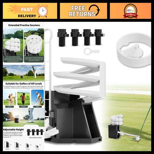 Golf ball dispenser launcher - dispenser,